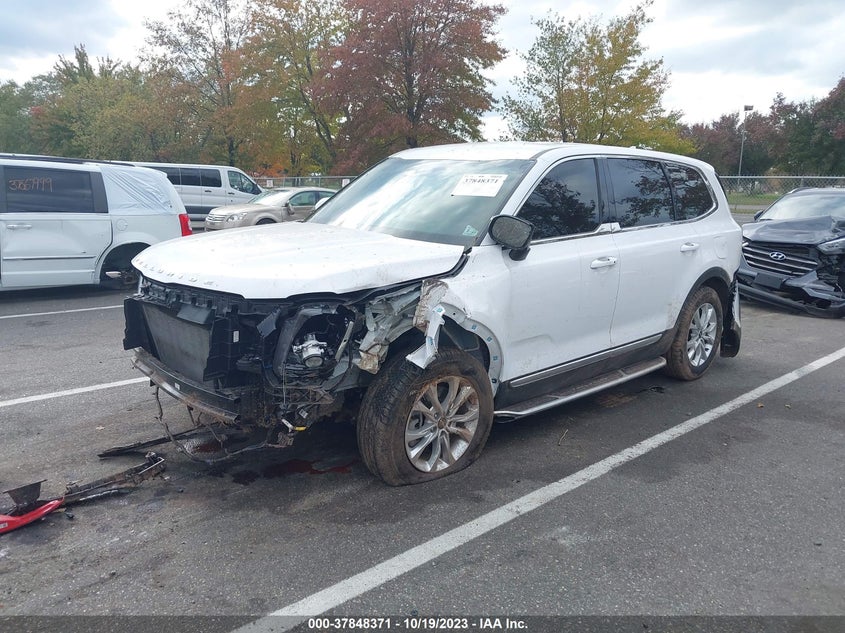 VIN 5XYP2DHC4NG308384 2022 KIA TELLURIDE LX