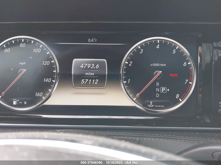2014 MERCEDES-BENZ S 550 WDDUG8CB4EA054577