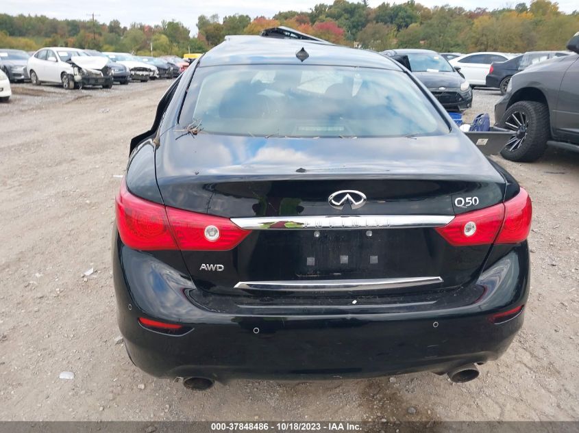 2015 INFINITI Q50 PREMIUM - JN1BV7AR3FM394310