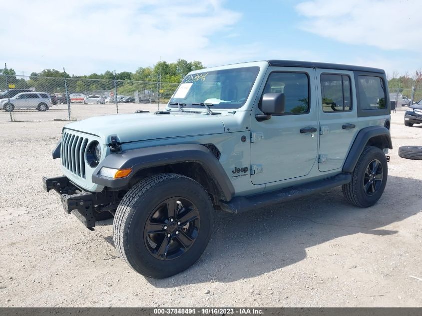 1C4HJXDG2PW633008 Jeep Wrangler SPORT ALTITUDE 2