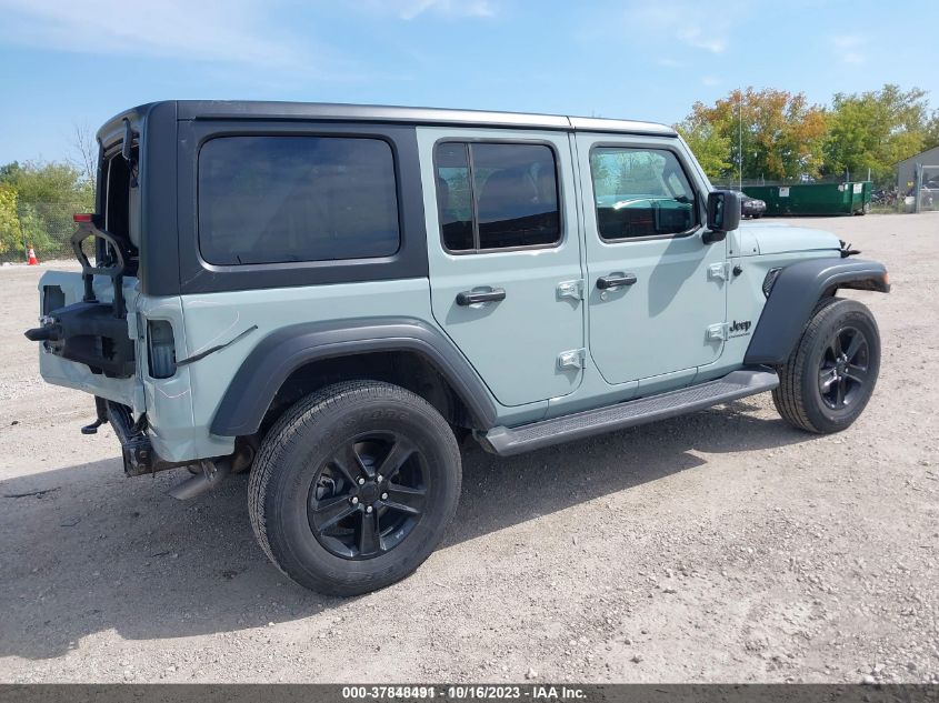 1C4HJXDG2PW633008 Jeep Wrangler SPORT ALTITUDE 4