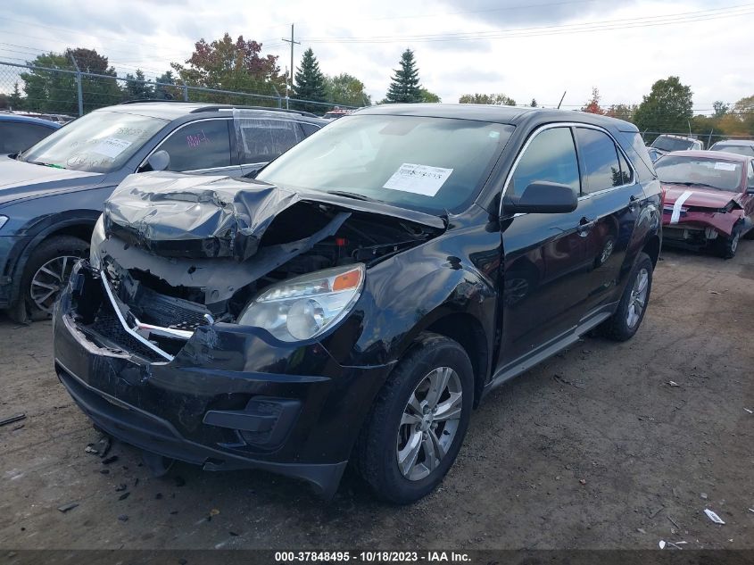 2013 CHEVROLET EQUINOX LS - 2GNALBEK7D1228760