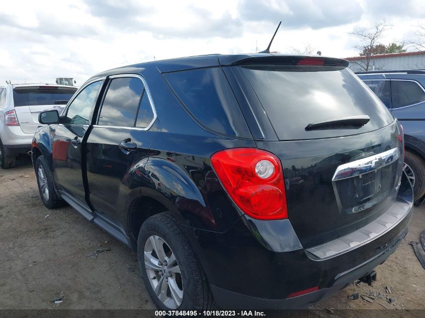 2013 CHEVROLET EQUINOX LS - 2GNALBEK7D1228760