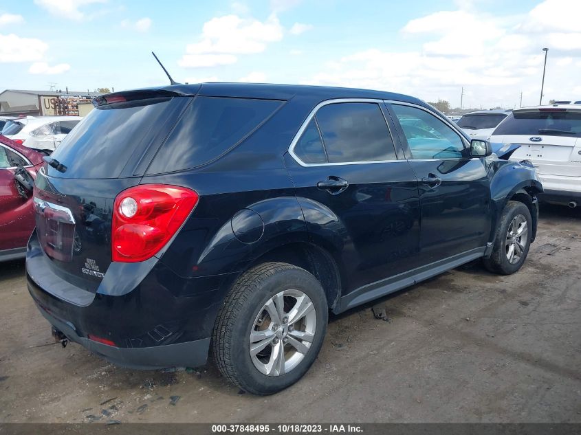 2013 CHEVROLET EQUINOX LS - 2GNALBEK7D1228760