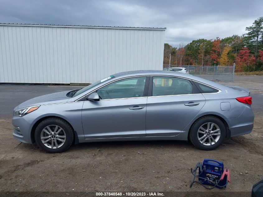 2015 HYUNDAI SONATA 2.4L SE - 5NPE24AF0FH243166