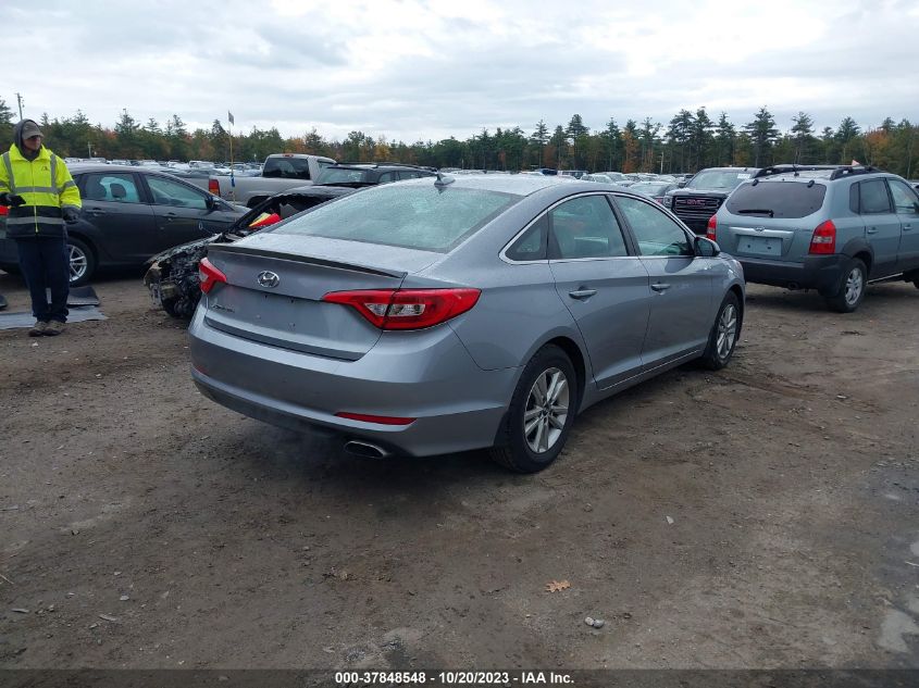 2015 HYUNDAI SONATA 2.4L SE - 5NPE24AF0FH243166