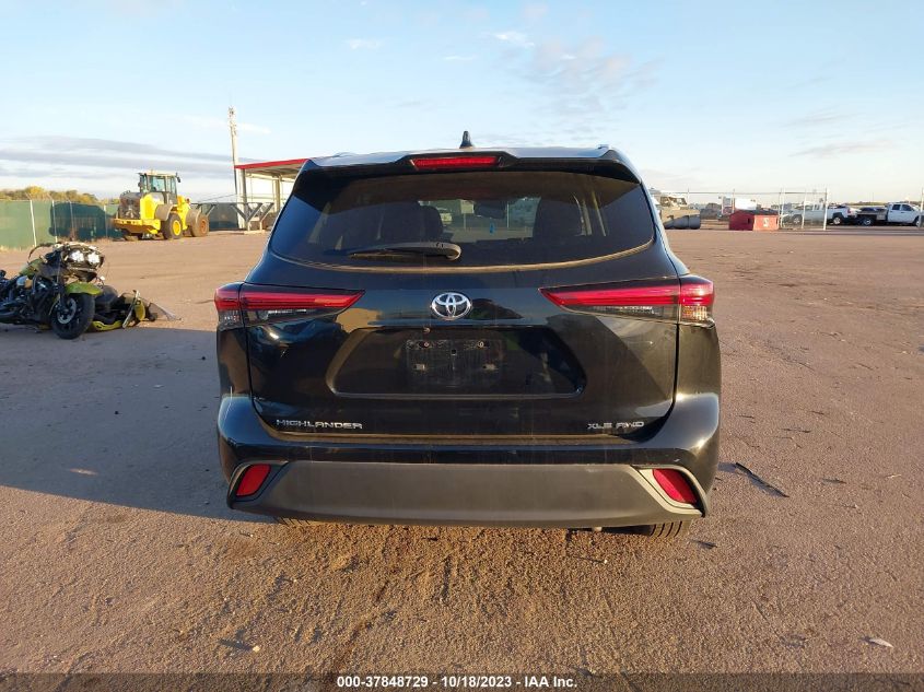 2020 TOYOTA HIGHLANDER XLE - 5TDGZRBH3LS515622