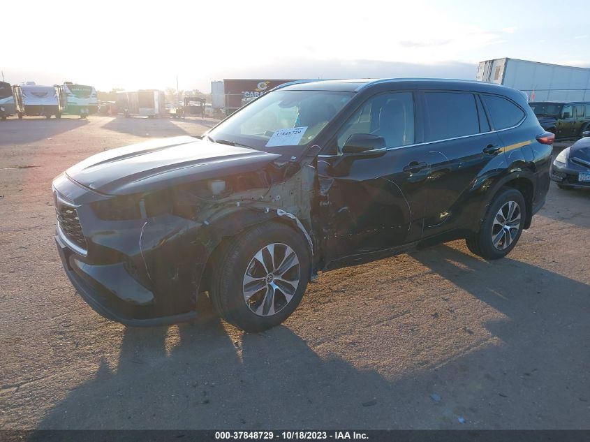 2020 TOYOTA HIGHLANDER XLE - 5TDGZRBH3LS515622