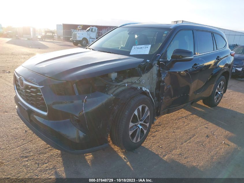 2020 TOYOTA HIGHLANDER XLE - 5TDGZRBH3LS515622