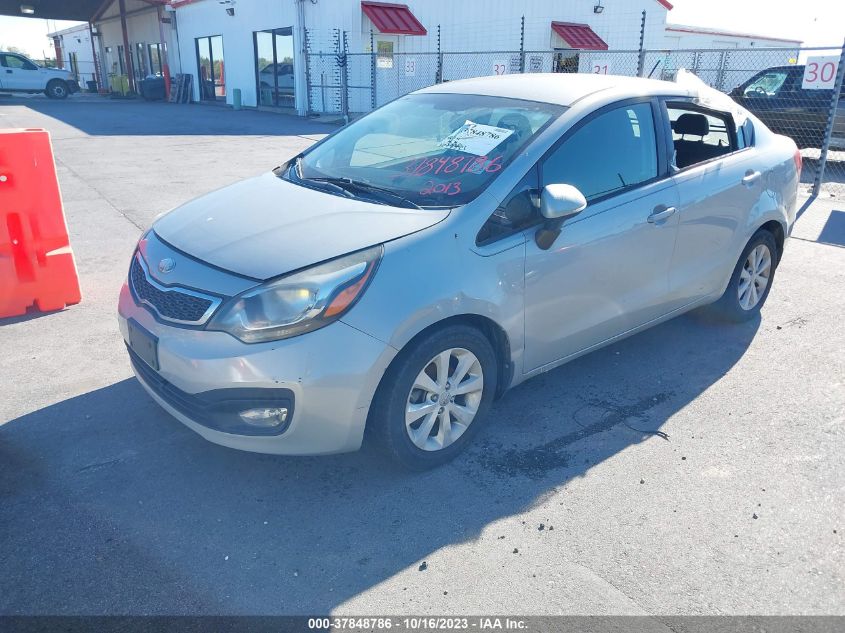 2013 KIA RIO EX - KNADN4A37D6181522