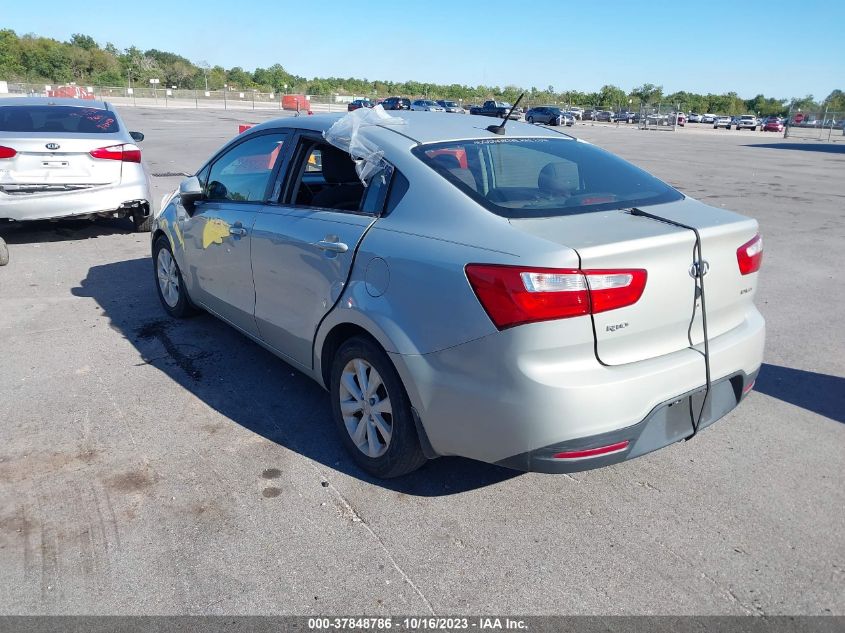 2013 KIA RIO EX - KNADN4A37D6181522