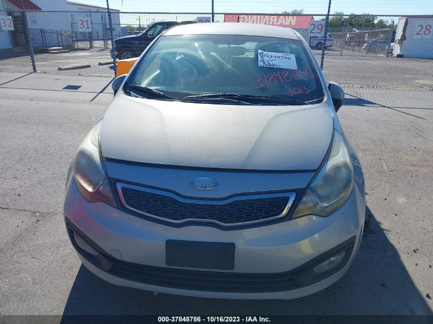 2013 KIA RIO EX - KNADN4A37D6181522