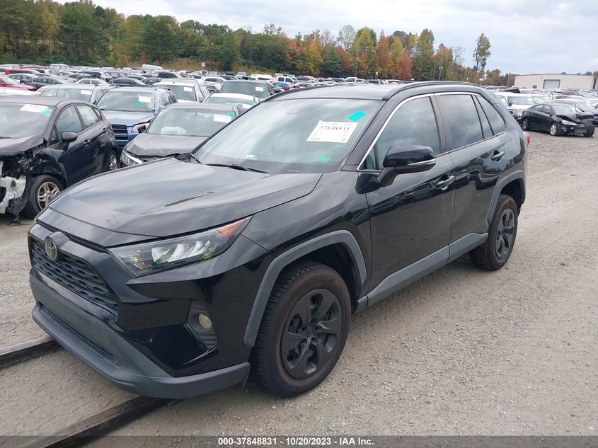 VIN 2T3K1RFV2KW016633 2019 TOYOTA RAV4 LE
