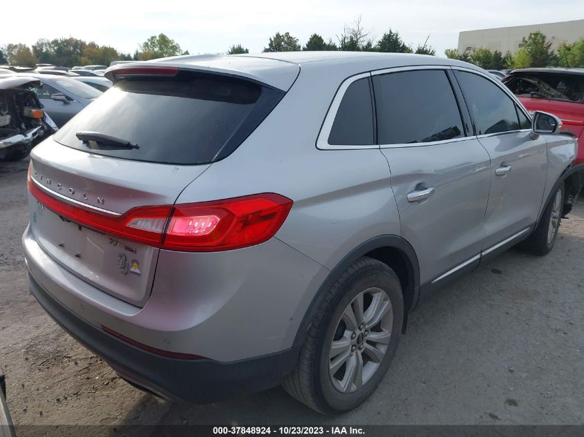 2016 LINCOLN MKX PREMIER - 2LMTJ6JPXGBL20508