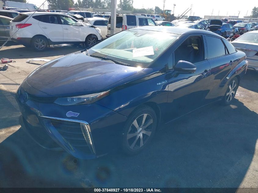 2019 TOYOTA MIRAI JTDBVRBD2KA005678
