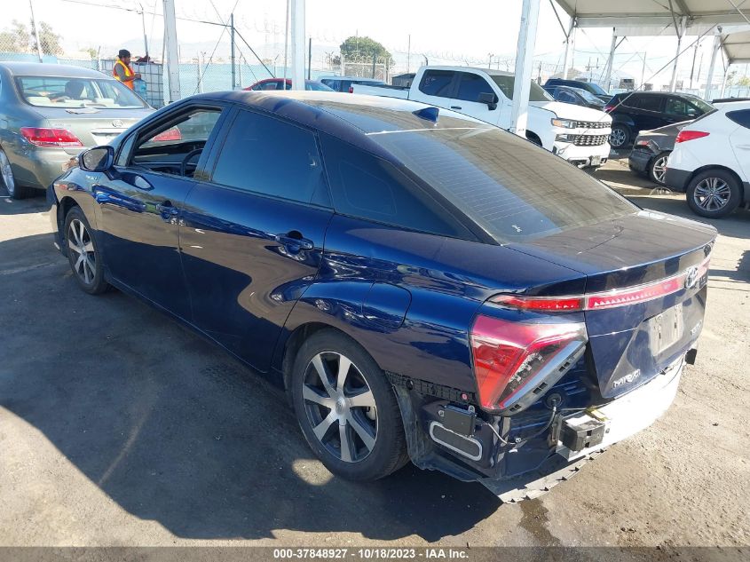 2019 TOYOTA MIRAI JTDBVRBD2KA005678