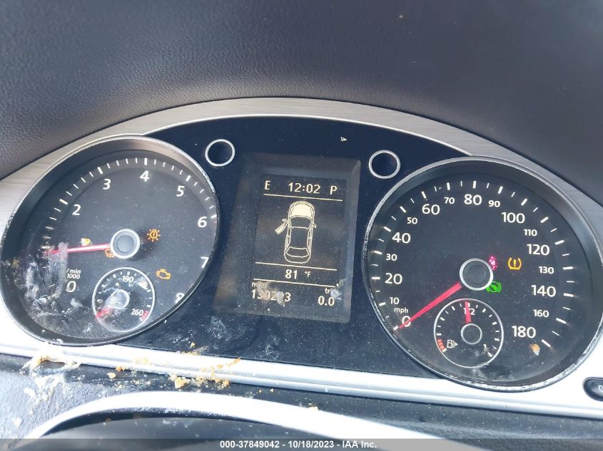 2013 VOLKSWAGEN CC SPORT - WVWBN7AN4DE506064