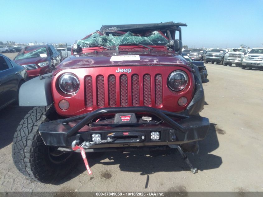 2013 JEEP WRANGLER UNLIMITED SPORT - 1C4HJWDG7DL500204
