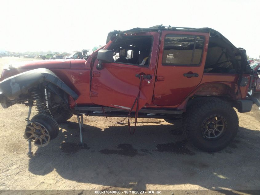 2013 JEEP WRANGLER UNLIMITED SPORT - 1C4HJWDG7DL500204