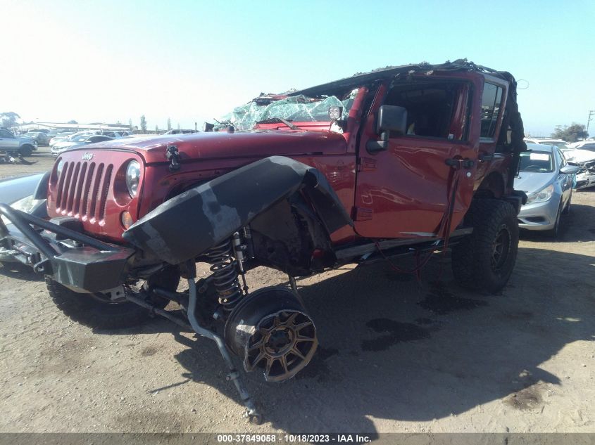 2013 JEEP WRANGLER UNLIMITED SPORT - 1C4HJWDG7DL500204
