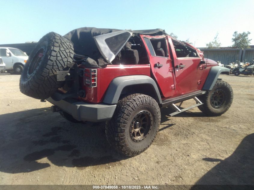 2013 JEEP WRANGLER UNLIMITED SPORT - 1C4HJWDG7DL500204