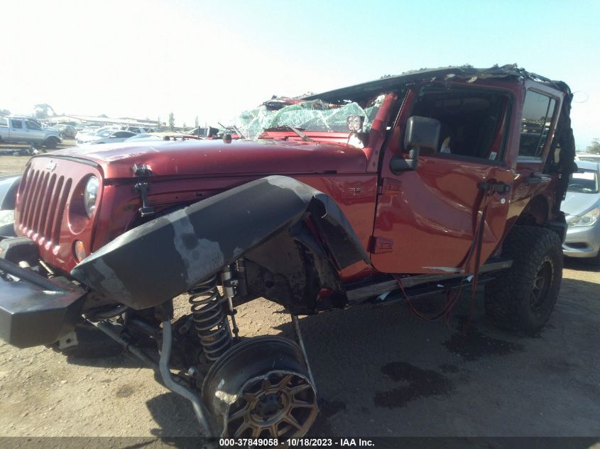 2013 JEEP WRANGLER UNLIMITED SPORT - 1C4HJWDG7DL500204