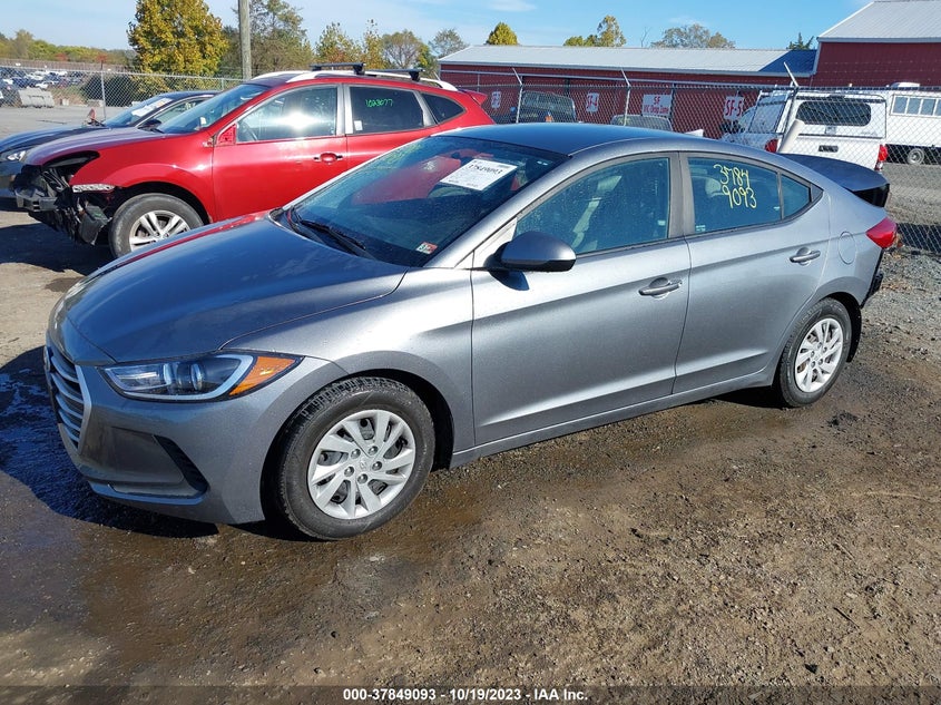 VIN KMHD74LF6HU071420 2017 HYUNDAI ELANTRA SE