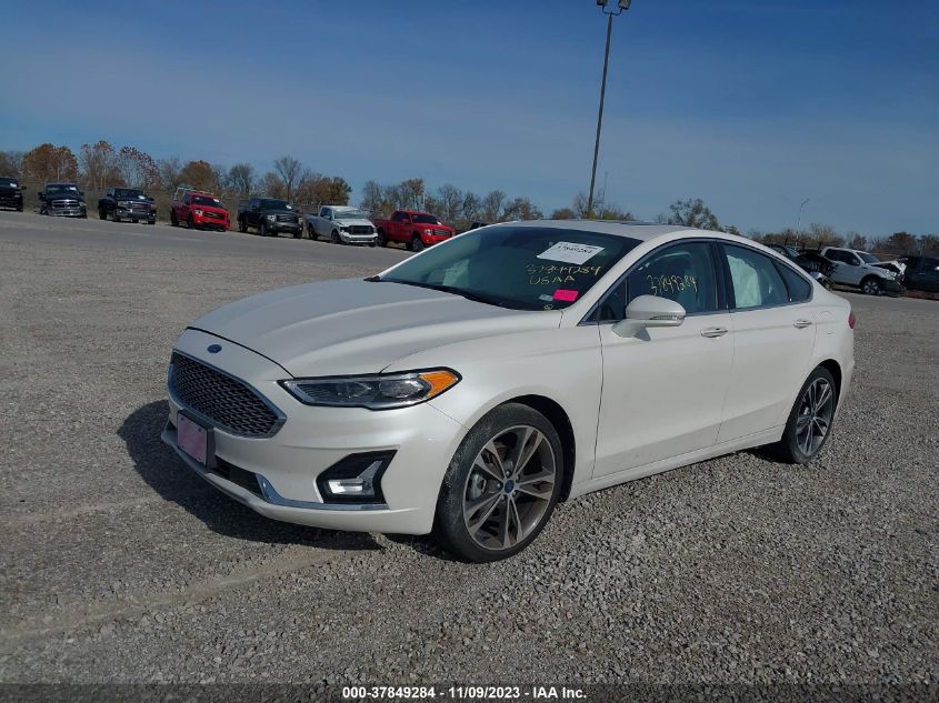 2020 FORD FUSION TITANIUM - 3FA6P0K90LR265125