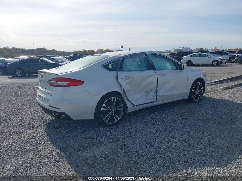 2020 FORD FUSION TITANIUM - 3FA6P0K90LR265125