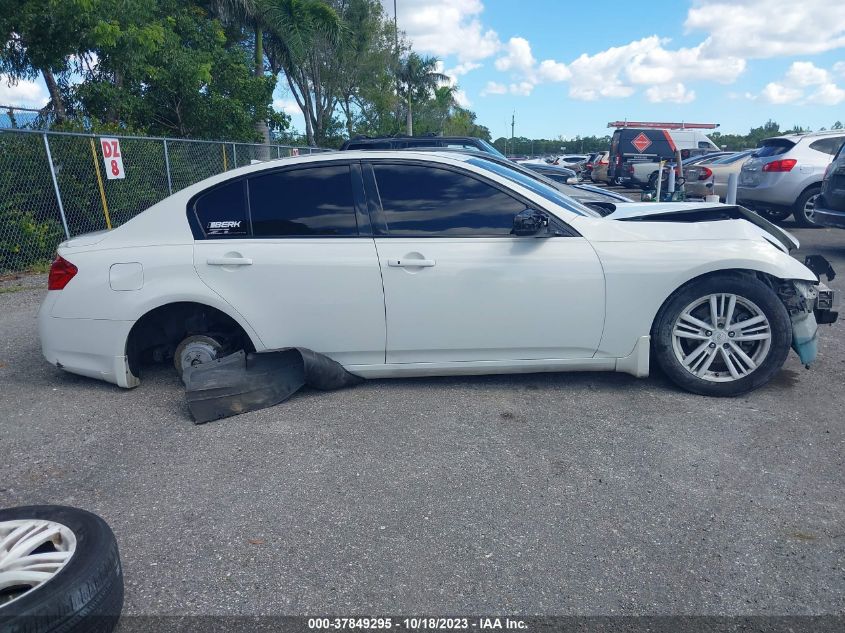 2013 INFINITI G37 SEDAN JOURNEY JN1CV6AP9DM718497