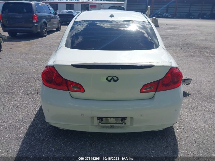 2013 INFINITI G37 SEDAN JOURNEY JN1CV6AP9DM718497