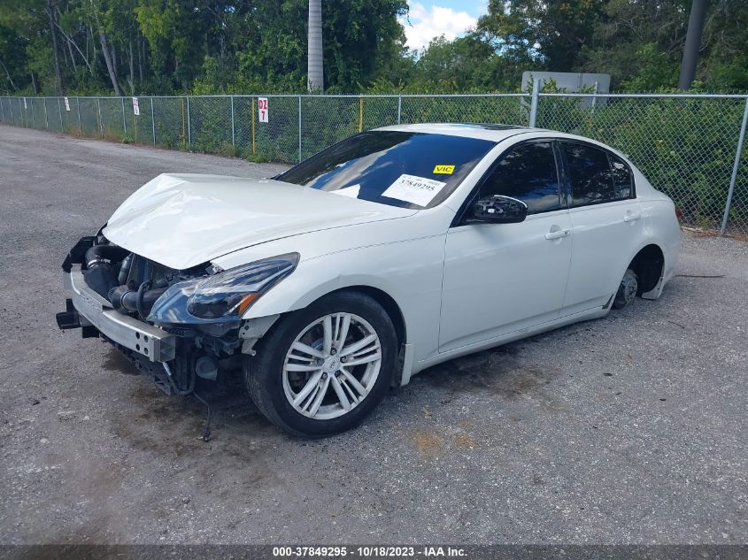 2013 INFINITI G37 SEDAN JOURNEY JN1CV6AP9DM718497