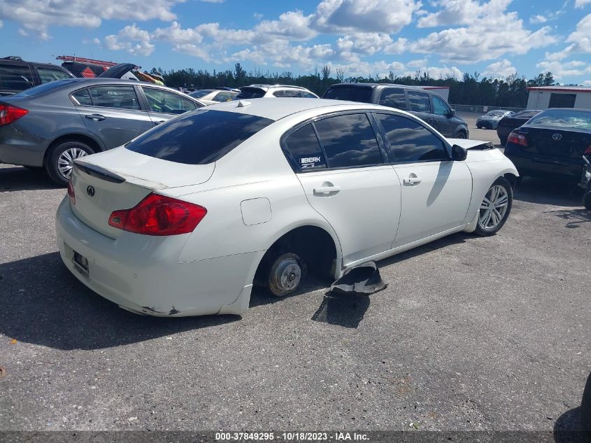 2013 INFINITI G37 SEDAN JOURNEY JN1CV6AP9DM718497