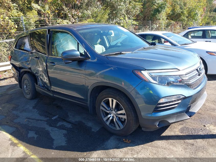 2017 HONDA PILOT EX-L - 5FNYF6H58HB060254