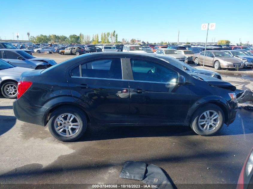2013 CHEVROLET SONIC LT - 1G1JC5SH4D4107877
