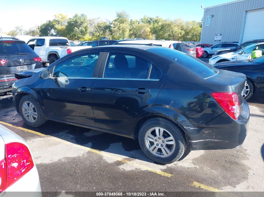 2013 CHEVROLET SONIC LT - 1G1JC5SH4D4107877