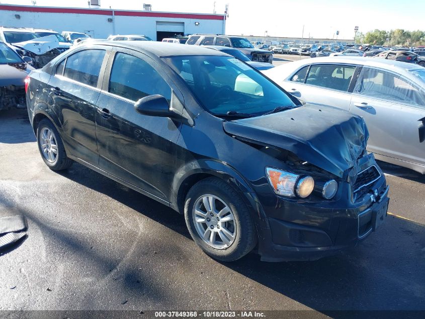 2013 CHEVROLET SONIC LT - 1G1JC5SH4D4107877