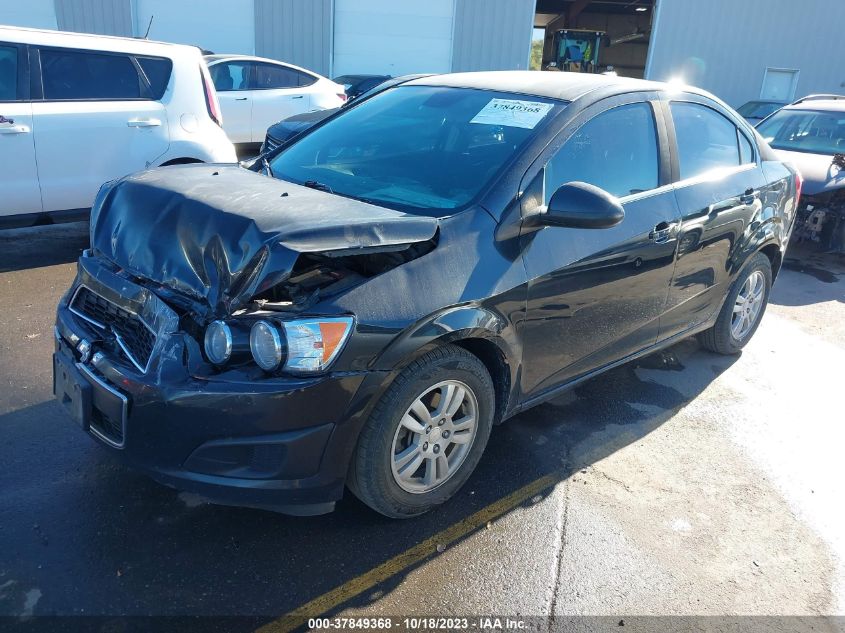 2013 CHEVROLET SONIC LT - 1G1JC5SH4D4107877