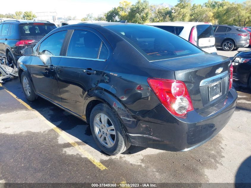 2013 CHEVROLET SONIC LT - 1G1JC5SH4D4107877
