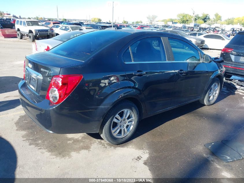 2013 CHEVROLET SONIC LT - 1G1JC5SH4D4107877