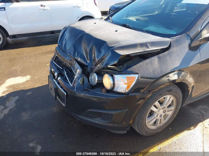 2013 CHEVROLET SONIC LT - 1G1JC5SH4D4107877