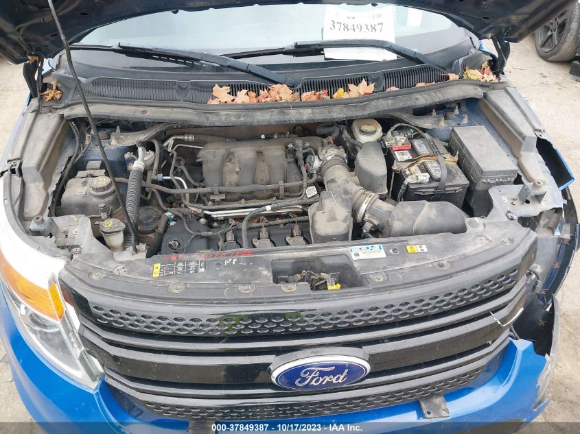 2013 FORD UTILITY POLICE 1FM5K8AR0DGC64047