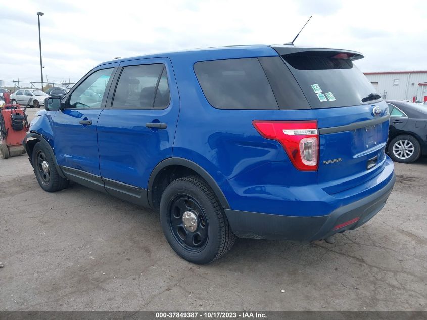 2013 FORD UTILITY POLICE 1FM5K8AR0DGC64047