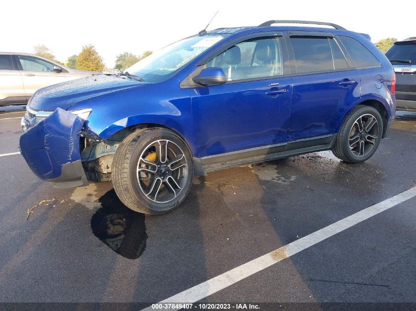 2013 FORD EDGE SEL - 2FMDK3J92DBA42292