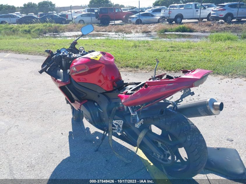 2007 YAMAHA YZFR6 S JYARJ06E77A033973