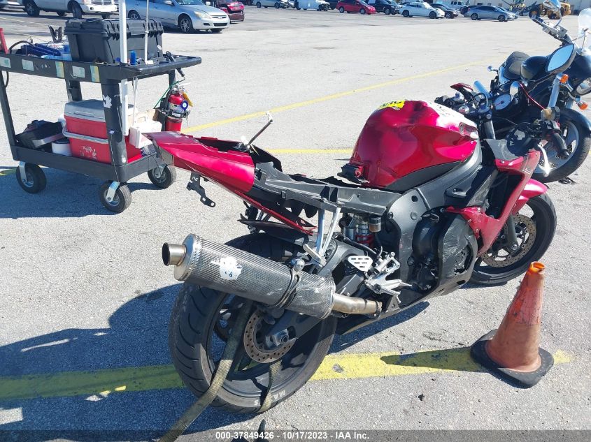 2007 YAMAHA YZFR6 S JYARJ06E77A033973