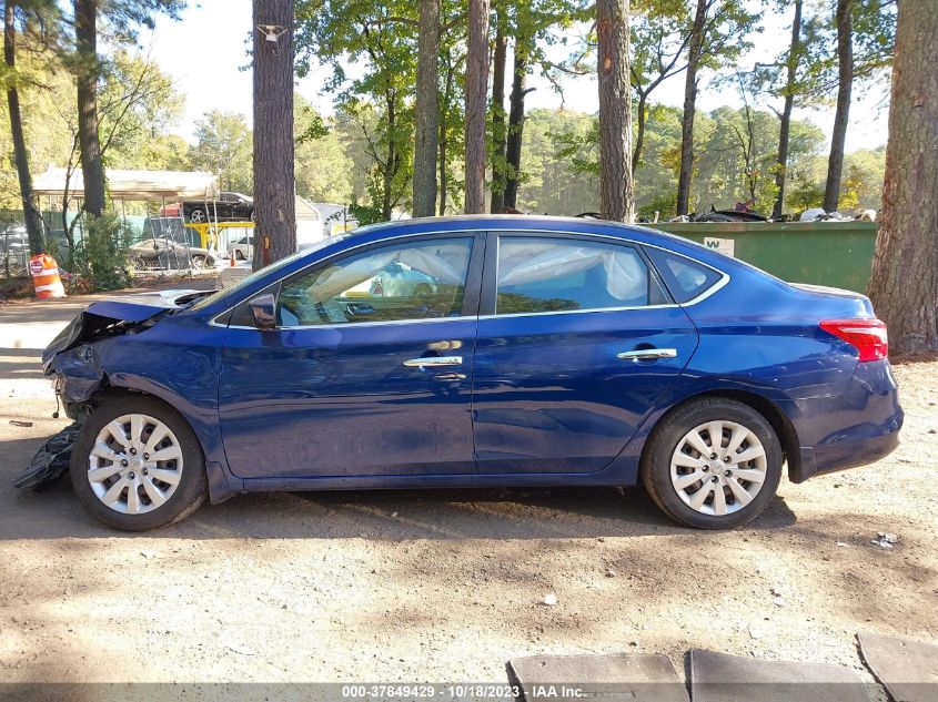 2018 NISSAN SENTRA S/SV/SR/SL - 3N1A87AP3JY329322