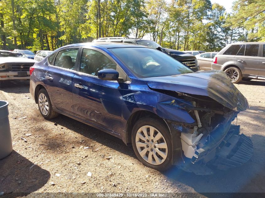 2018 NISSAN SENTRA S/SV/SR/SL - 3N1A87AP3JY329322