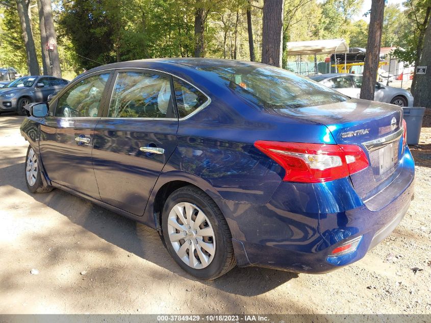 2018 NISSAN SENTRA S/SV/SR/SL - 3N1A87AP3JY329322