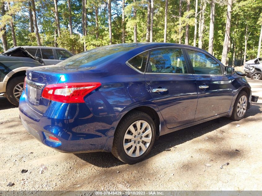 2018 NISSAN SENTRA S/SV/SR/SL - 3N1A87AP3JY329322